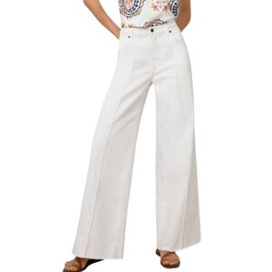 Johnny Was Braided Extra Wide Flare Leg Jeans Size 28